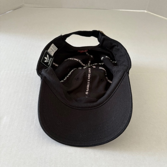 Adidas Adjustable Black Hat Patriotic Embroidered American Flag Theme Logo. - Picture 3 of 12